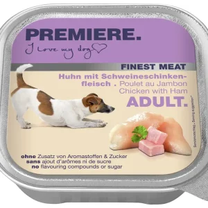 Knallerangebot PREMIERE Finest Meat Adult Huhn mit Schinken 150 g